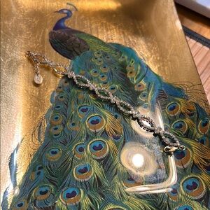 Icing Silver Chain Bracelet 7 Inches